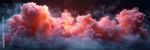 Obraz na płótnie Abstract Background Gradient Amaranth Pink, Background Image, Background For Banner, HD