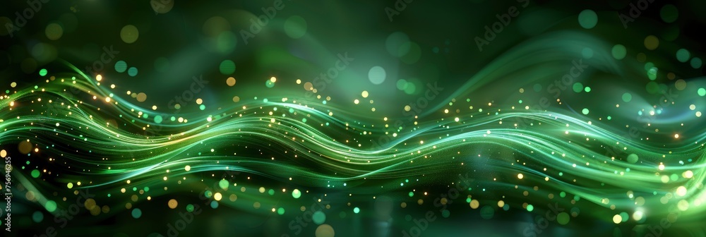 Abstract Background Gradient Brilliant Green, Background Image, Background For Banner, HD