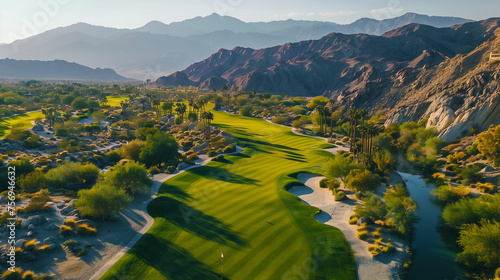 Scottsdale golf course aerial 