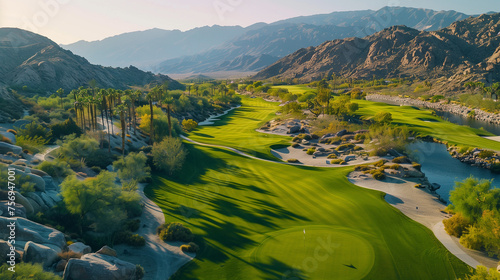 Scottsdale golf course aerial  photo