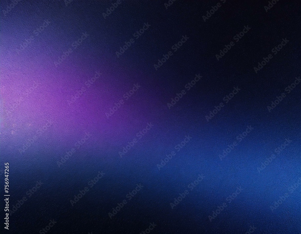 Ethereal Night Sky: Dark Blue Purple Glowing Gradient Background with Black Noise Texture
