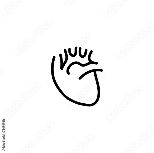 Anatomy And Organs Line Icons