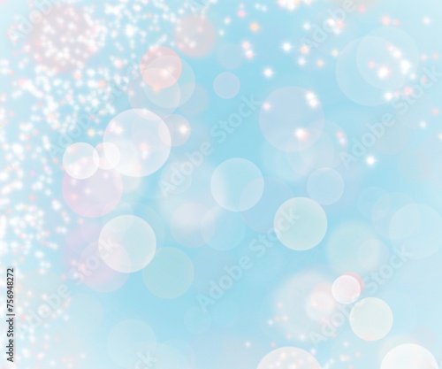 Blue shiny light multicolor abstract background