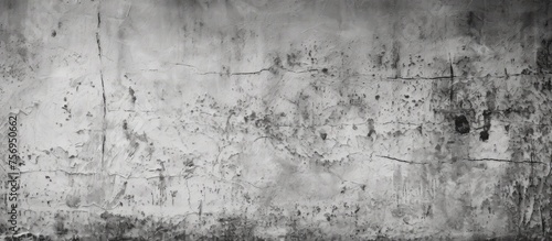 Black and white vintage concrete wall texture.