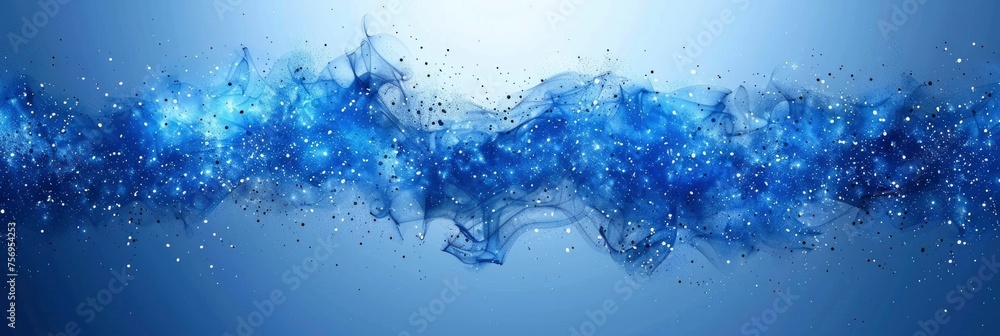 Abstract Background Gradient True Blue, Background Image, Background For Banner, HD
