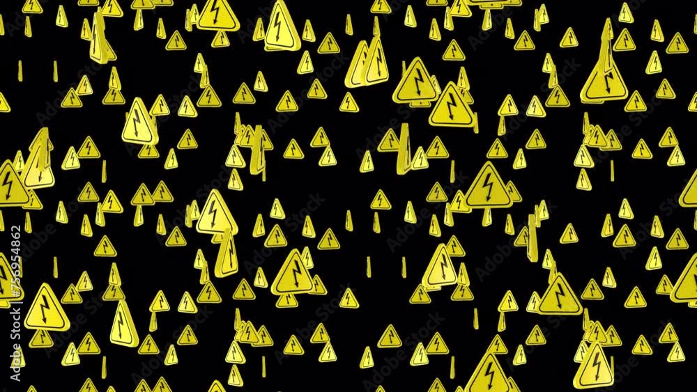 Power Sign Electric loop tile with alpha rising. This 3d animation with an alpha channel is loopable and tileable. Power Sign Electric loop tile with alpha rising. This 3d animation with an alpha channel is loopable and tileable.