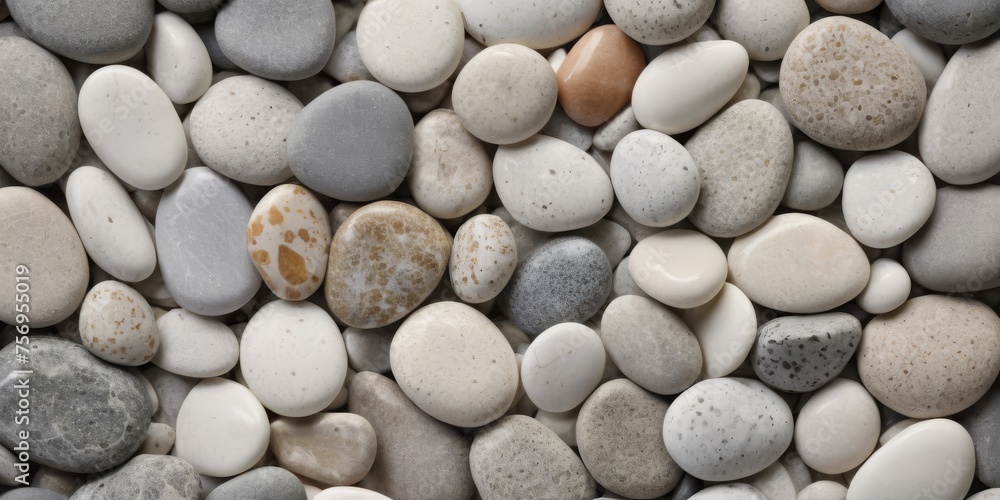 repeatable texture of white and gray pebbles repeatable texture of white and gray pebbles