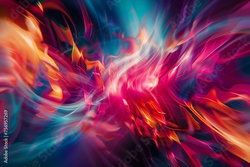 Kaleidoscopic Kinetics: Abstract Backgrounds in Dynamic Motion.