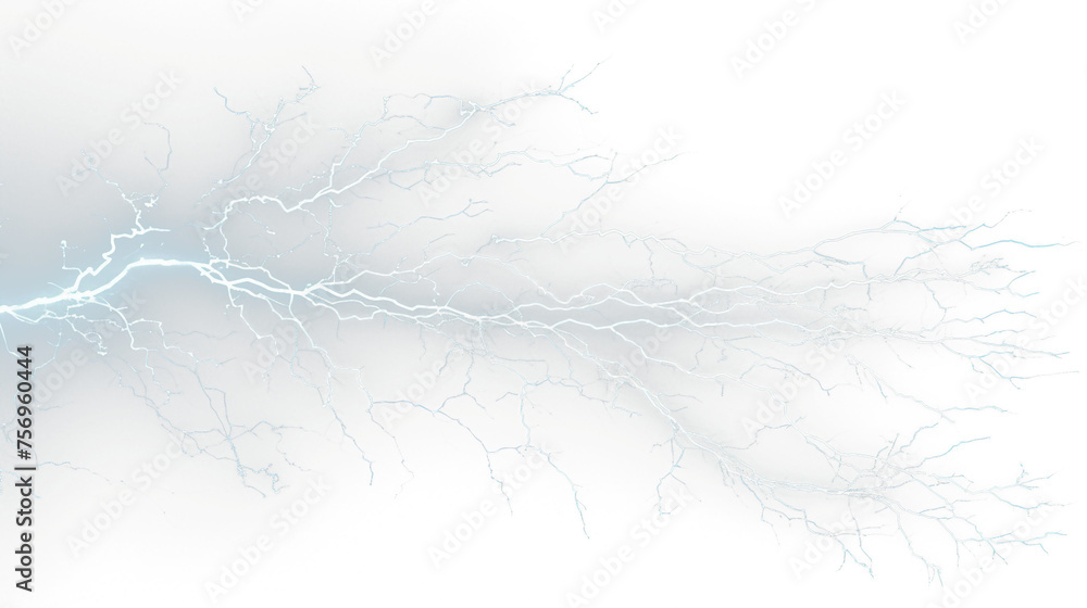 Fototapeta premium lightning thunderstorm cut out, transparent photo, Transparent layer image, Remove background, clipped