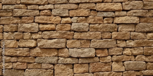 seamless ashlar old stone wall texture background