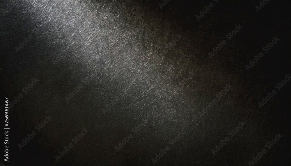 Black grained leather surface texture - obrazy, fototapety, plakaty 