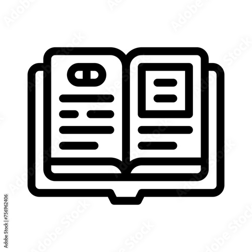 book line icon