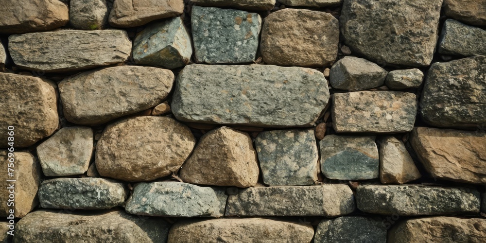 Stone wall texture background - grey stone siding with different sized stones Stone wall texture background - grey stone siding with different sized stones