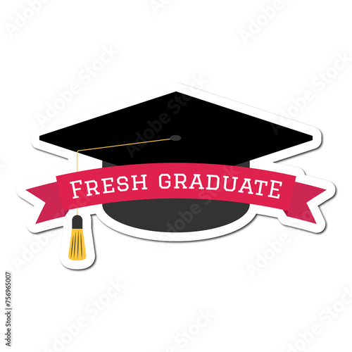 Graduate Sticker