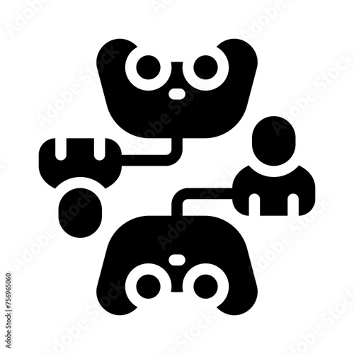 multiplayer glyph icon