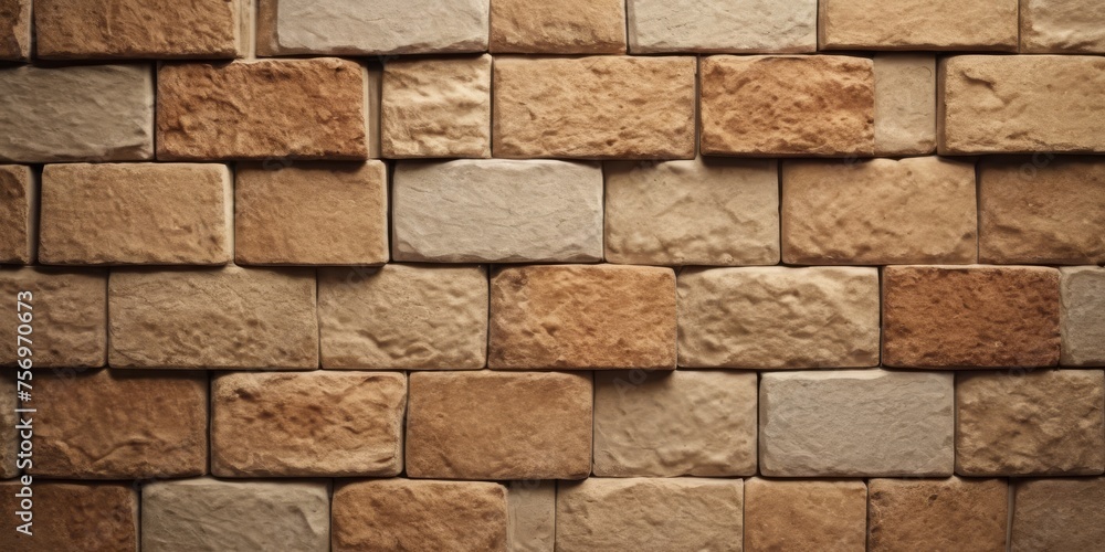 Wall background with tiles. Square, tile Wallpaper with Textured, Natural Stone blocks Wall background with tiles. Square, tile Wallpaper with Textured, Natural Stone blocks