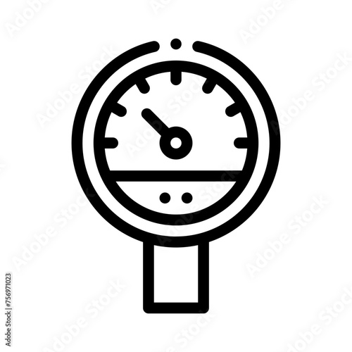 meter line icon