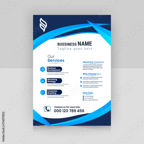 Business flyer template