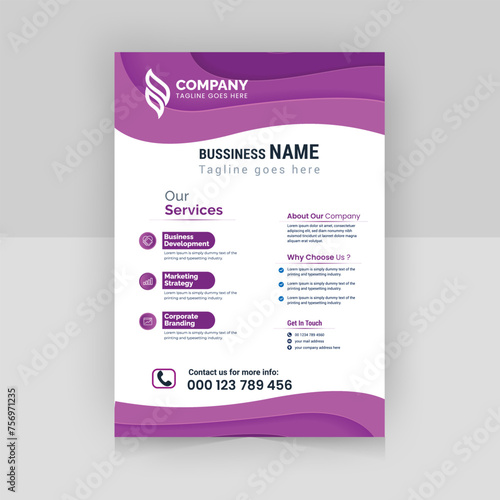 Business flyer template