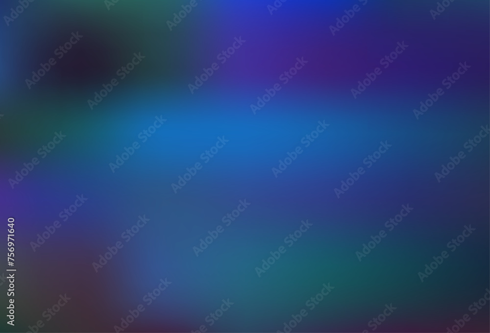 Fototapeta premium Dark BLUE vector blurred bright background.