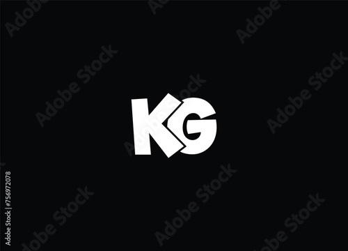Letter KG logo icon design and creative logo