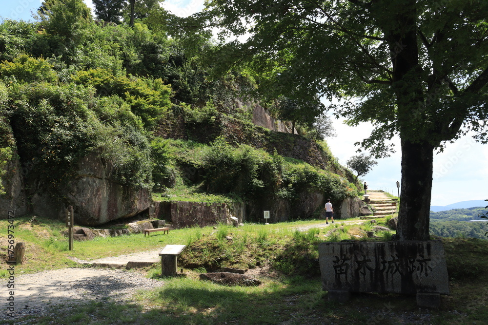 苗木城跡