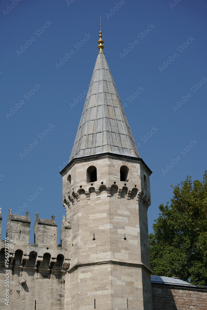 Main Gate of Topkapi Palace in Istanbul, Turkiye