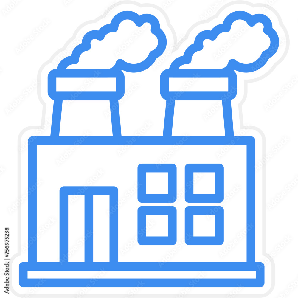 Pollution Icon Style Pollution Icon Style