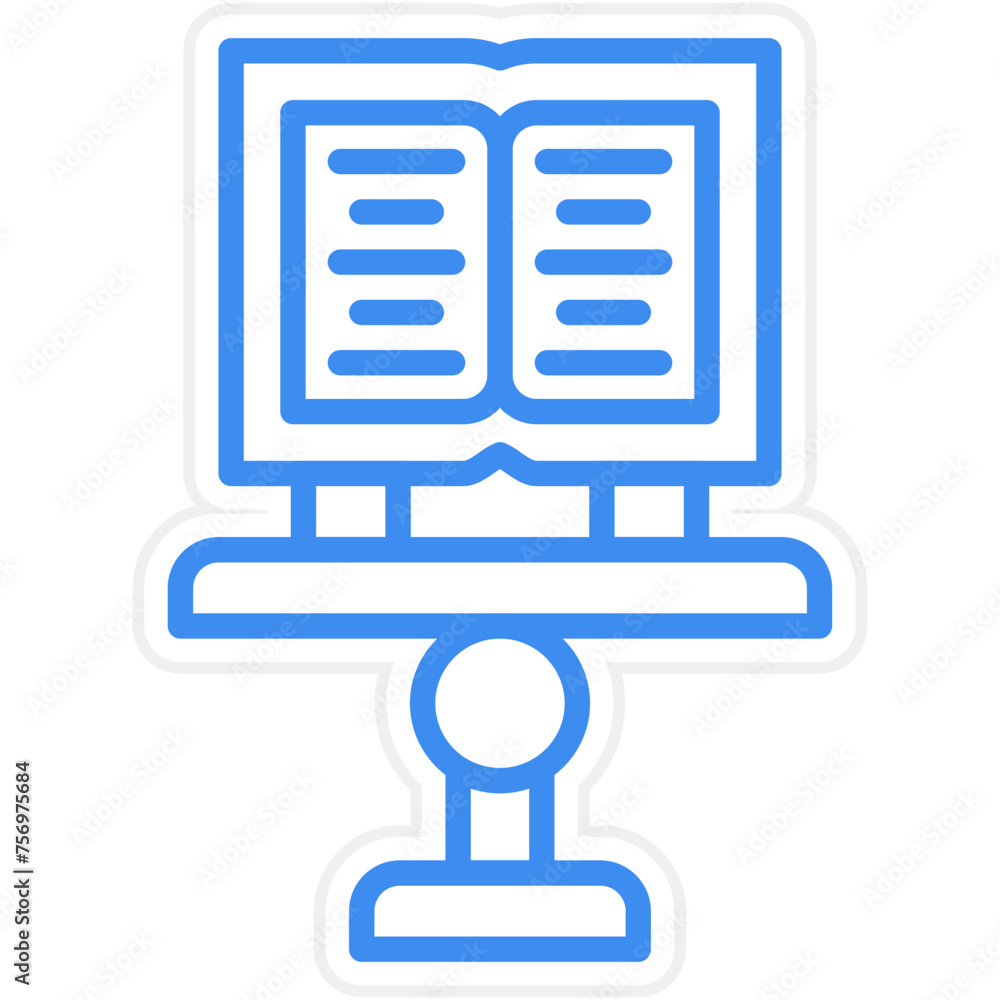 Book Display Icon Style Book Display Icon Style