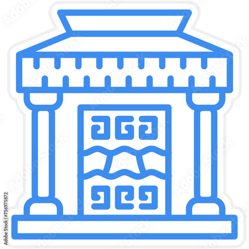 History Museum Icon Style