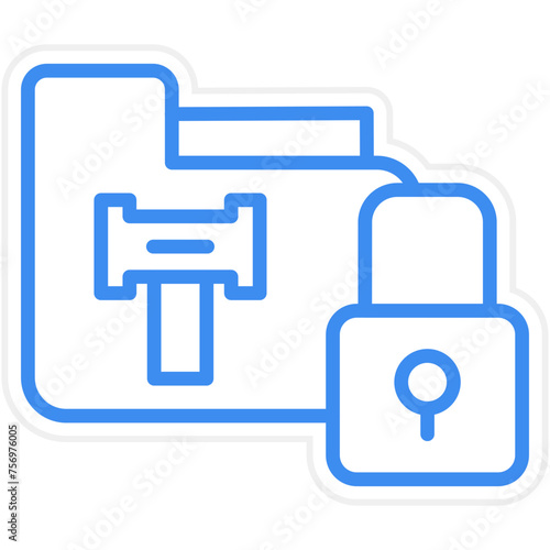 Gdpr Lawsuit Icon Style