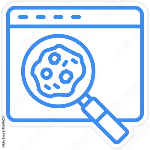 Cookie Tracking Icon Style