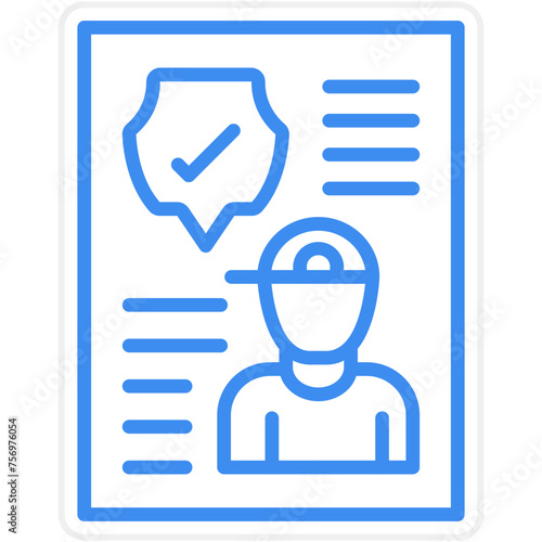 Child Consent Icon Style