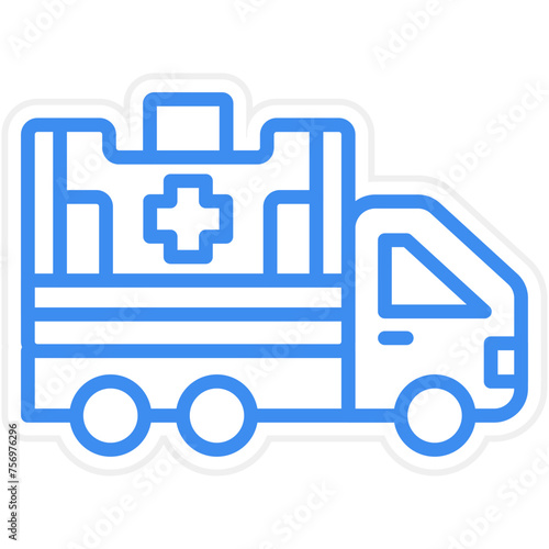 Ambulance Icon Style