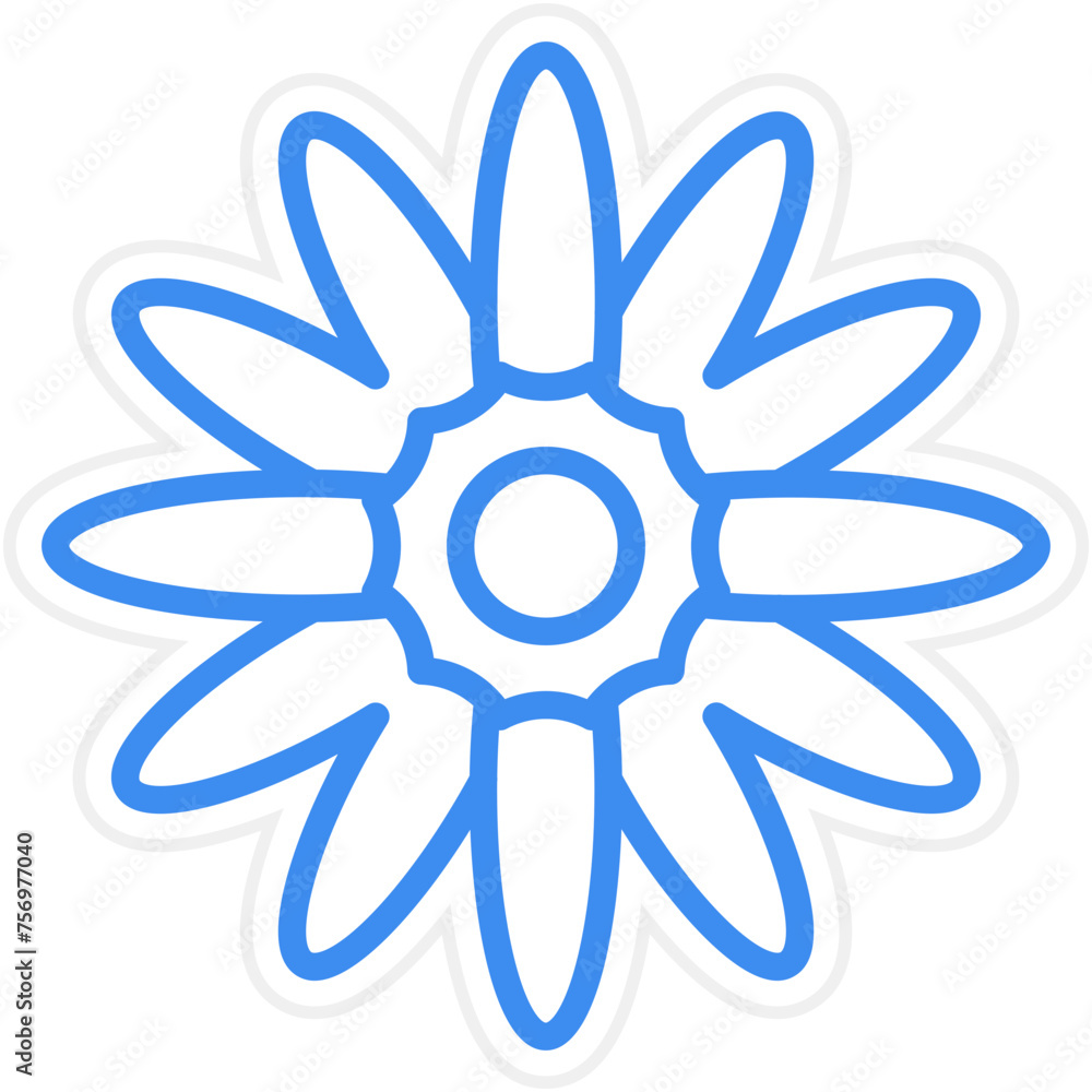 Chamomile Icon Style Chamomile Icon Style