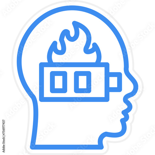 Burnout Icon Style