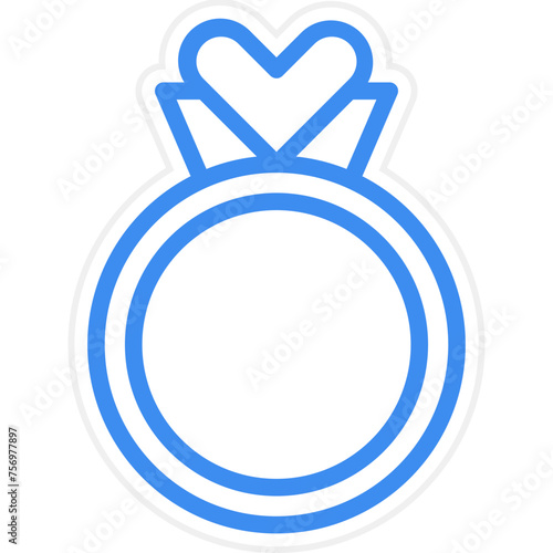Rings Icon Style