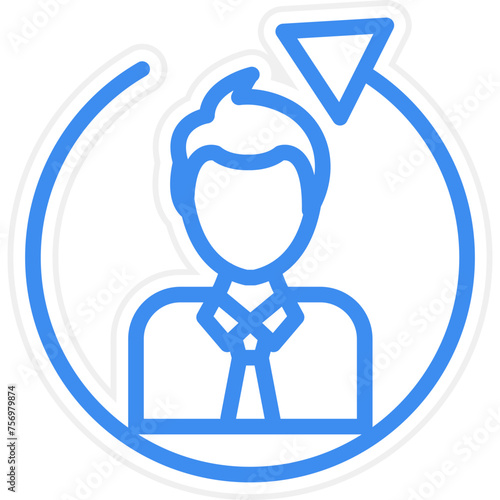 Job Rotation Icon Style