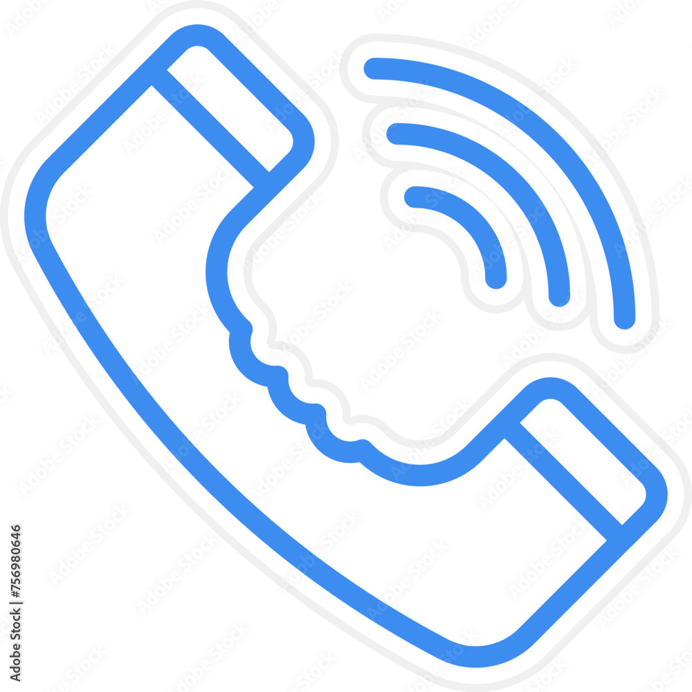 Phone Call Icon Style