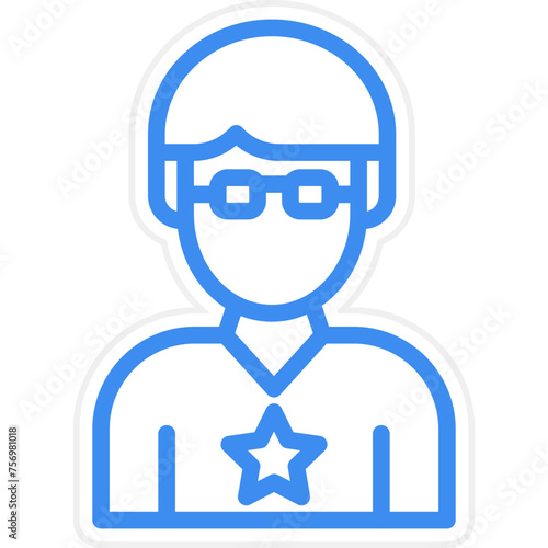Human Cannonball Icon Style