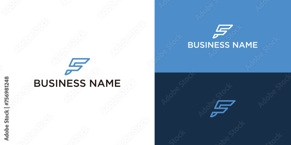 Unique F letter logos for businesses Unique F letter logos for businesses