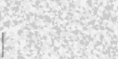  Vector geometric seamless technology gray and white transparent triangle background. Abstract digital grid light pattern white Polygon Mosaic triangle Background, business and corporate background.
