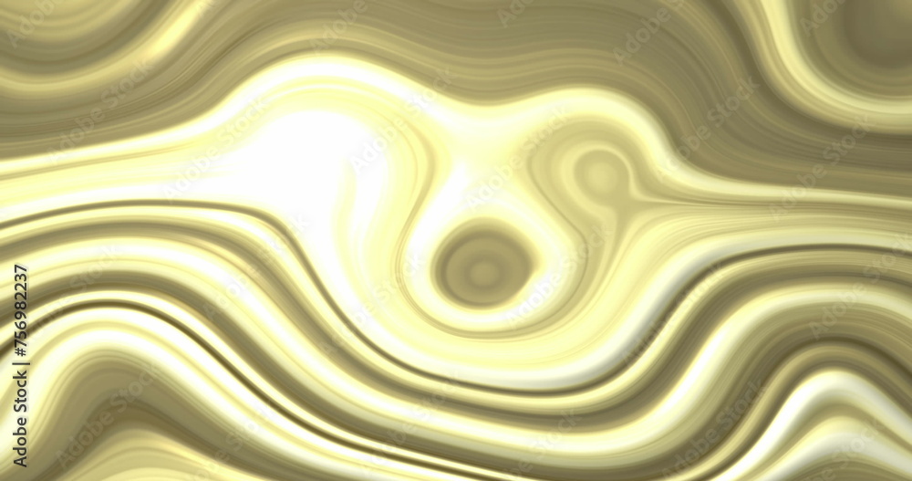 Image of shapes over moving golden background Image of shapes over moving golden background