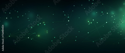 Dark green vector background with abstract lines