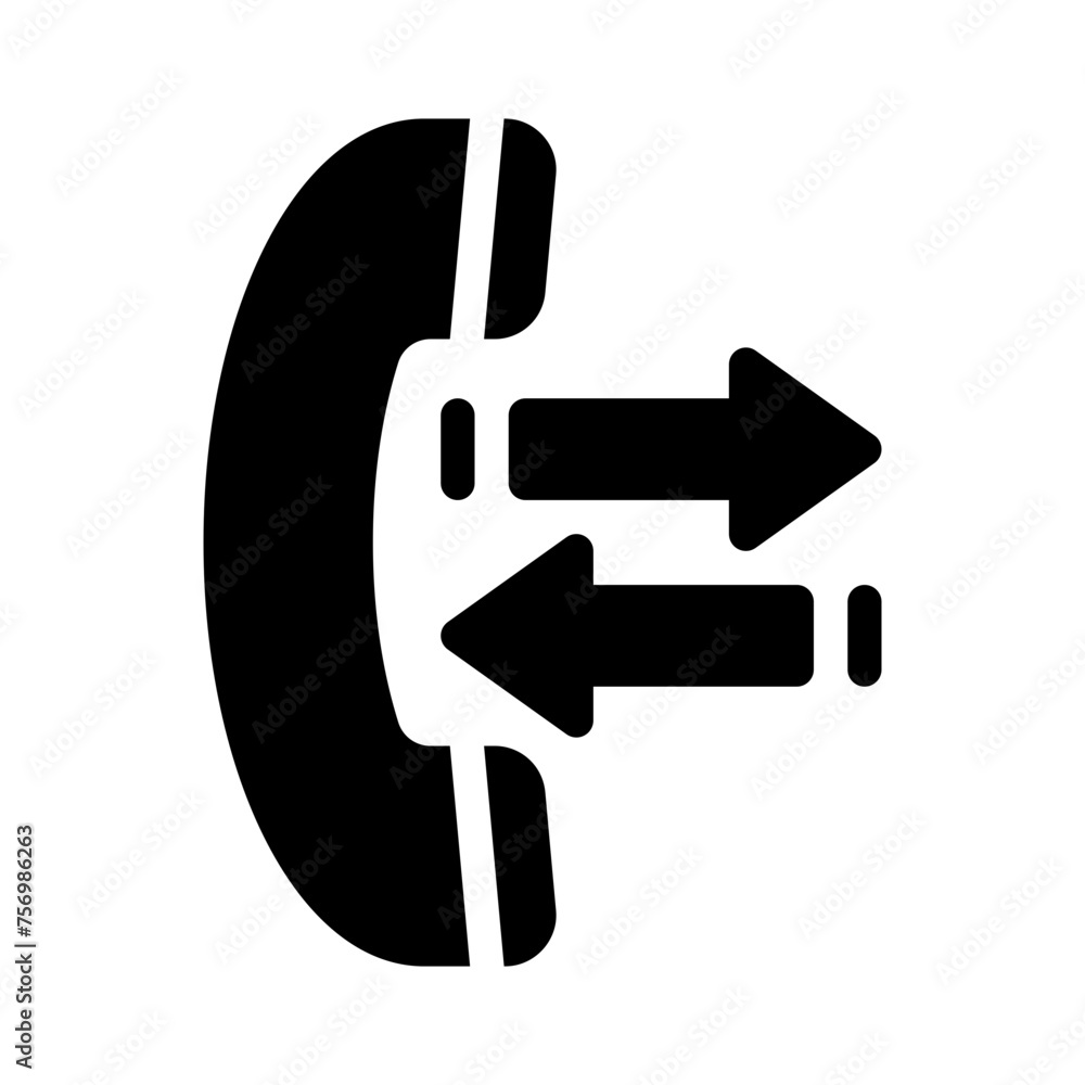 phone call glyph icon phone call glyph icon