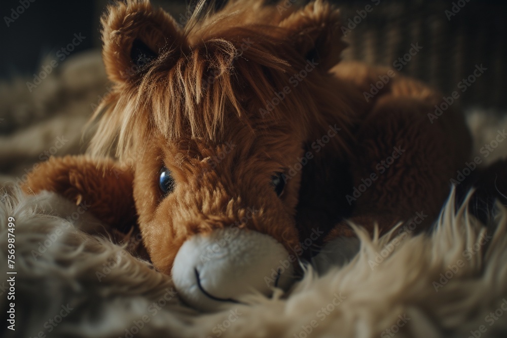 Fototapeta premium red fox sleeping