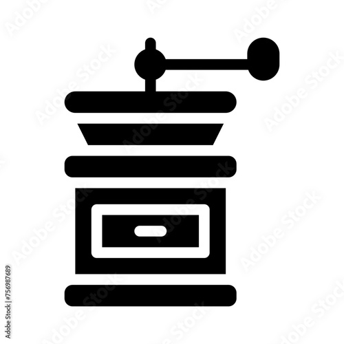 grinder glyph icon