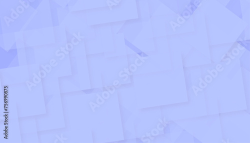 Square light blue geometrical abstract background