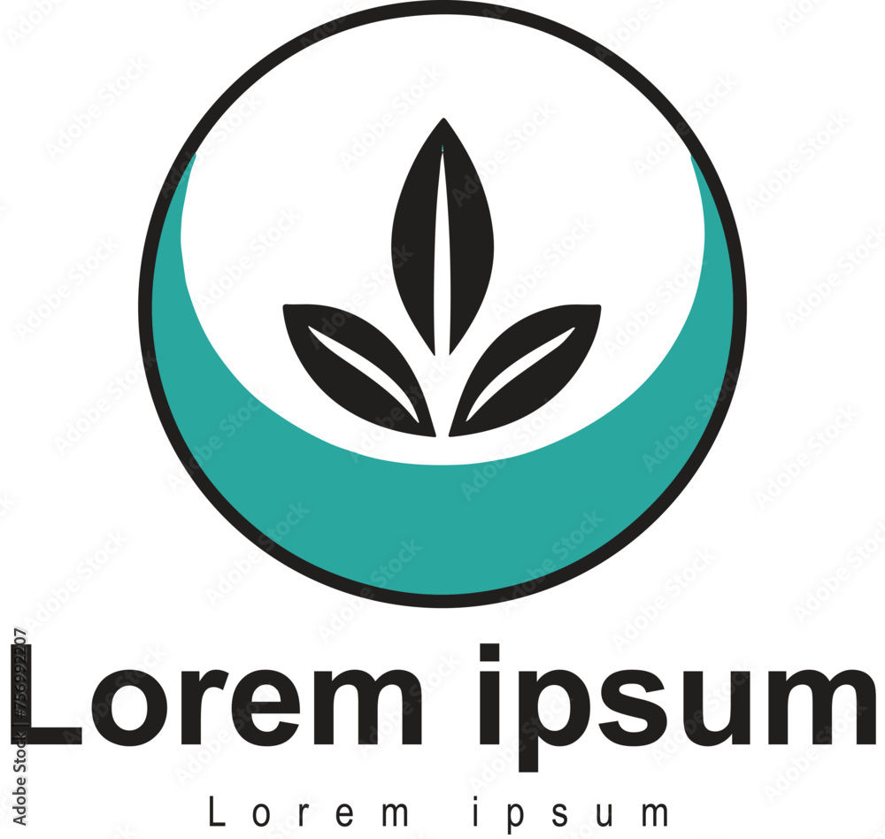 Obraz premium Vector wellness logo images design