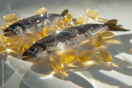 Fish oil and Krill oil supplement